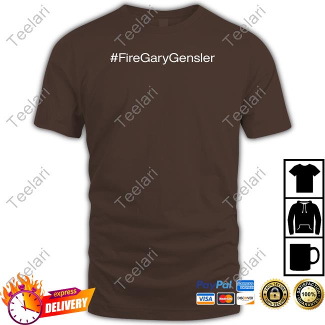 Thinking Crypto Podcast Fire Gary Gensler T Shirt